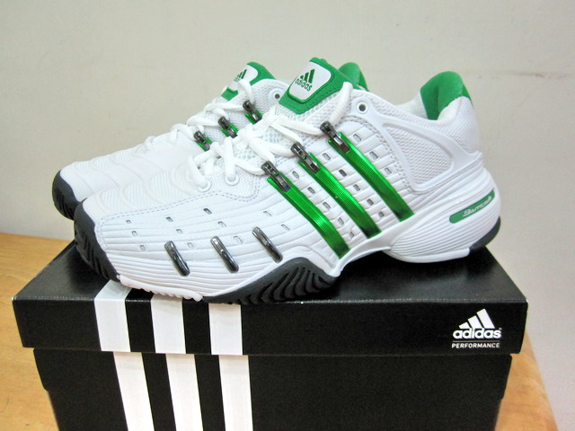 MODELCAR.HK Adidas Barricade V White Signal Green