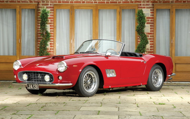 Ferrari 250 GT SWB California Spyder (open headlights) 1960-63