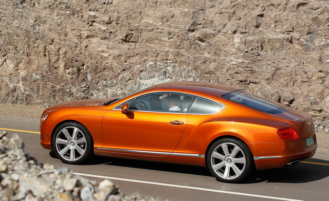 2012+Bentley+Continental+GT+Side+View