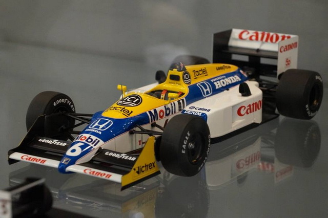 Spark 1987 Japanese Grand Prix, #6, Nelson Piquet, Williams-Honda FW11